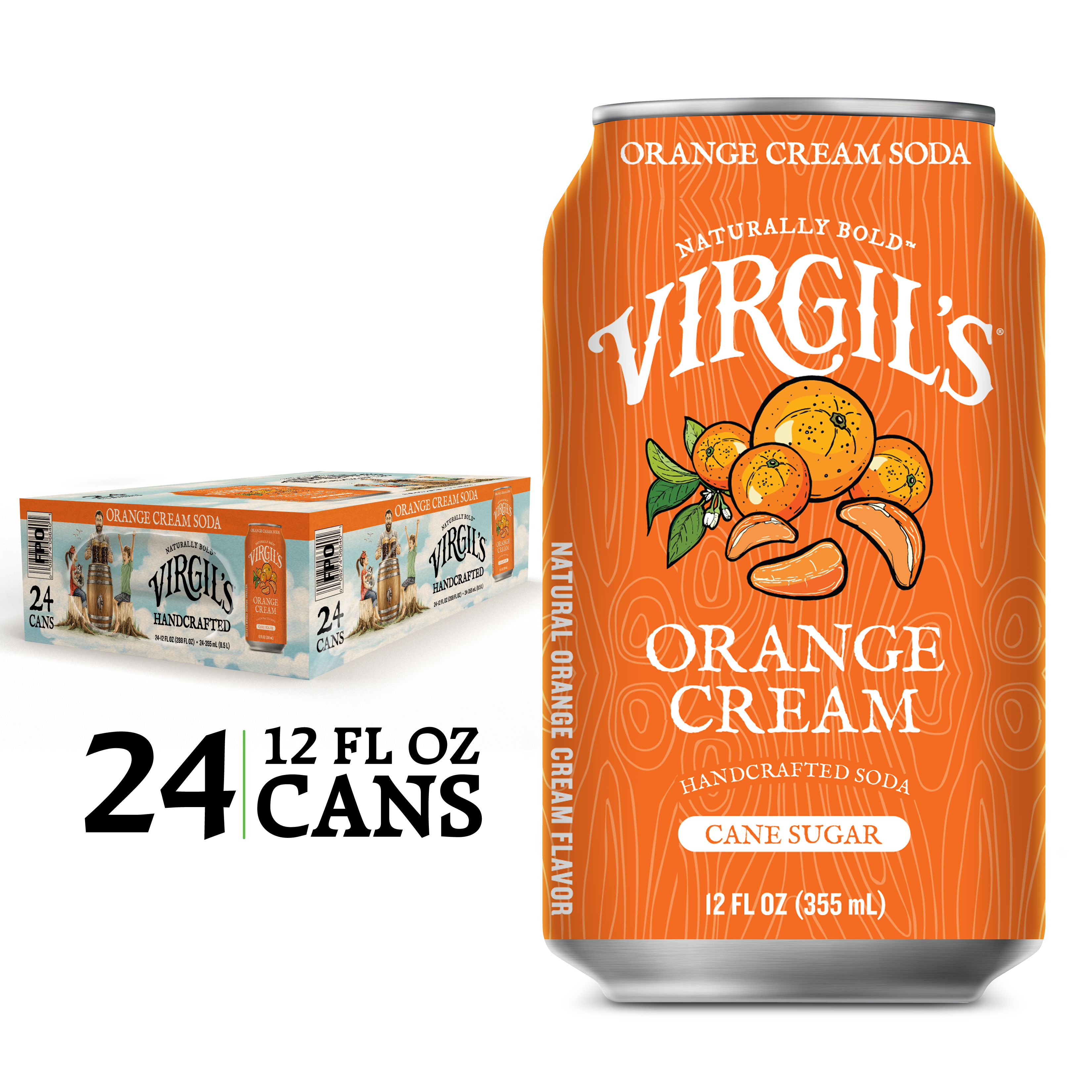 Virgil's Root Beer 24 Pack - Cans - Drink Virgil's – Virgil's Soda