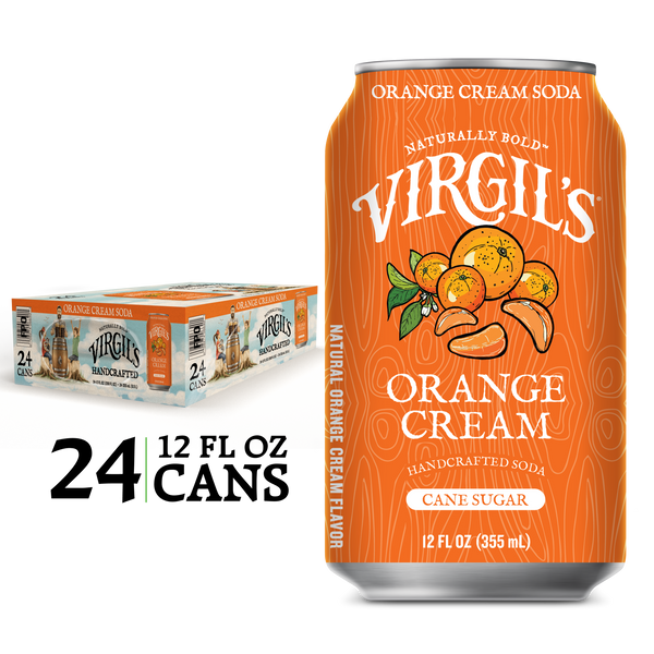 Virgil's Root Beer 24 Pack - Cans - Drink Virgil's – Virgil's Soda