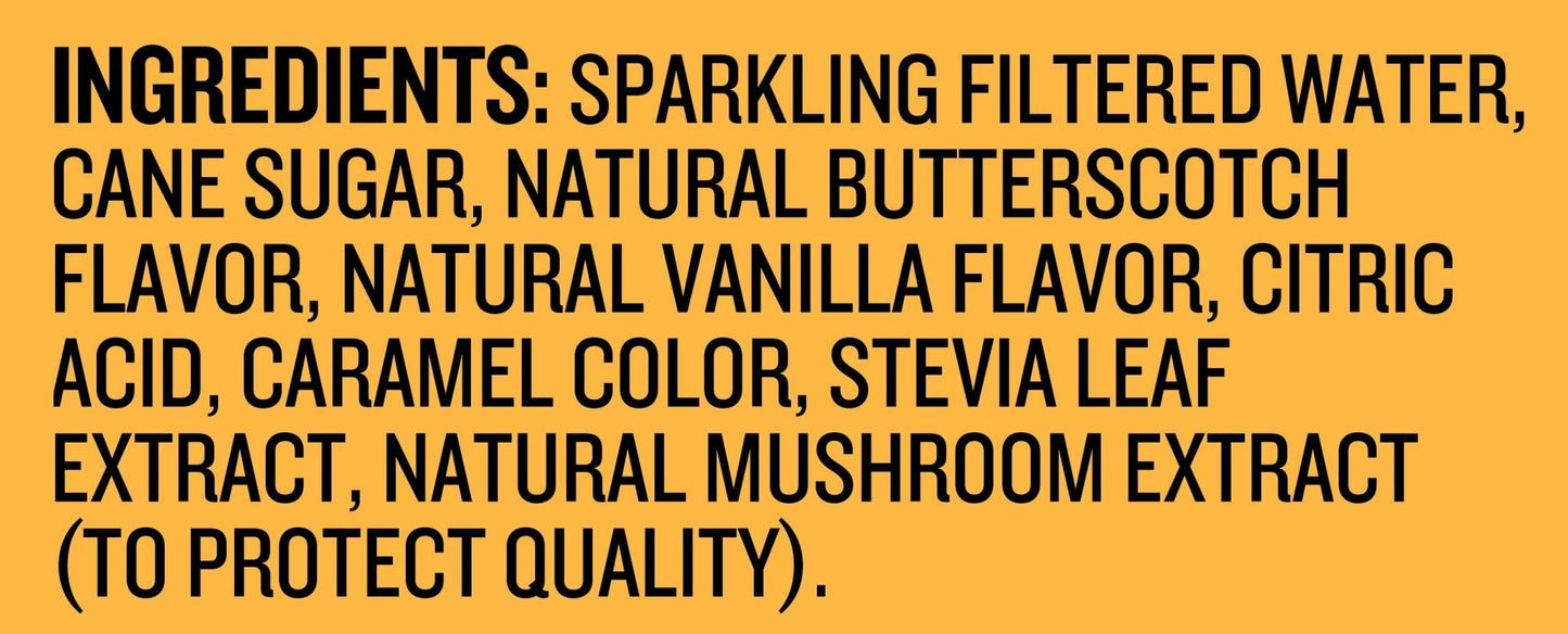 FLYING CAULDRON BUTTERSCOTCH SODA 24 PACK GLASS - Reed'sInc