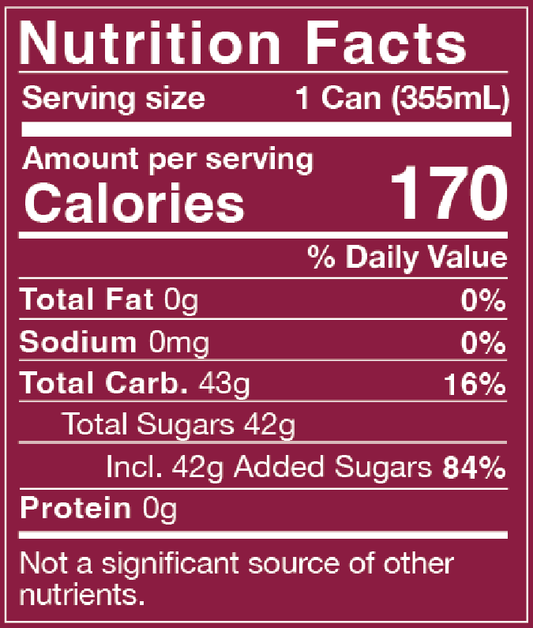 VIRGIL'S HANDCRAFTED BLACK CHERRY CANS